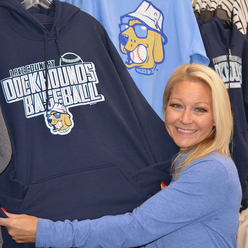 Lisa Kelenic, COO of the Lake Country DockHounds and Lake Country Live