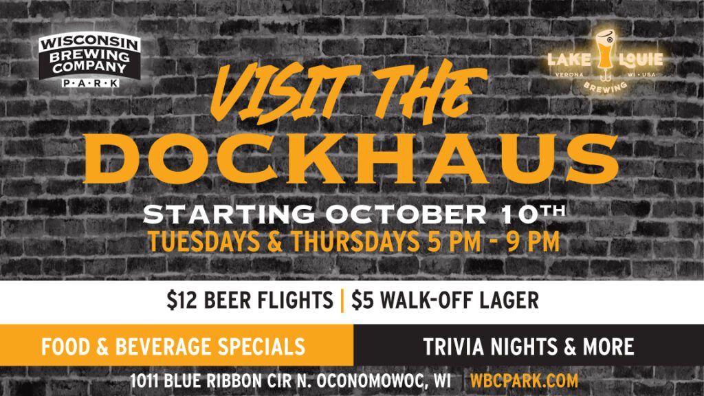 Visit the DockHaus on October 10th