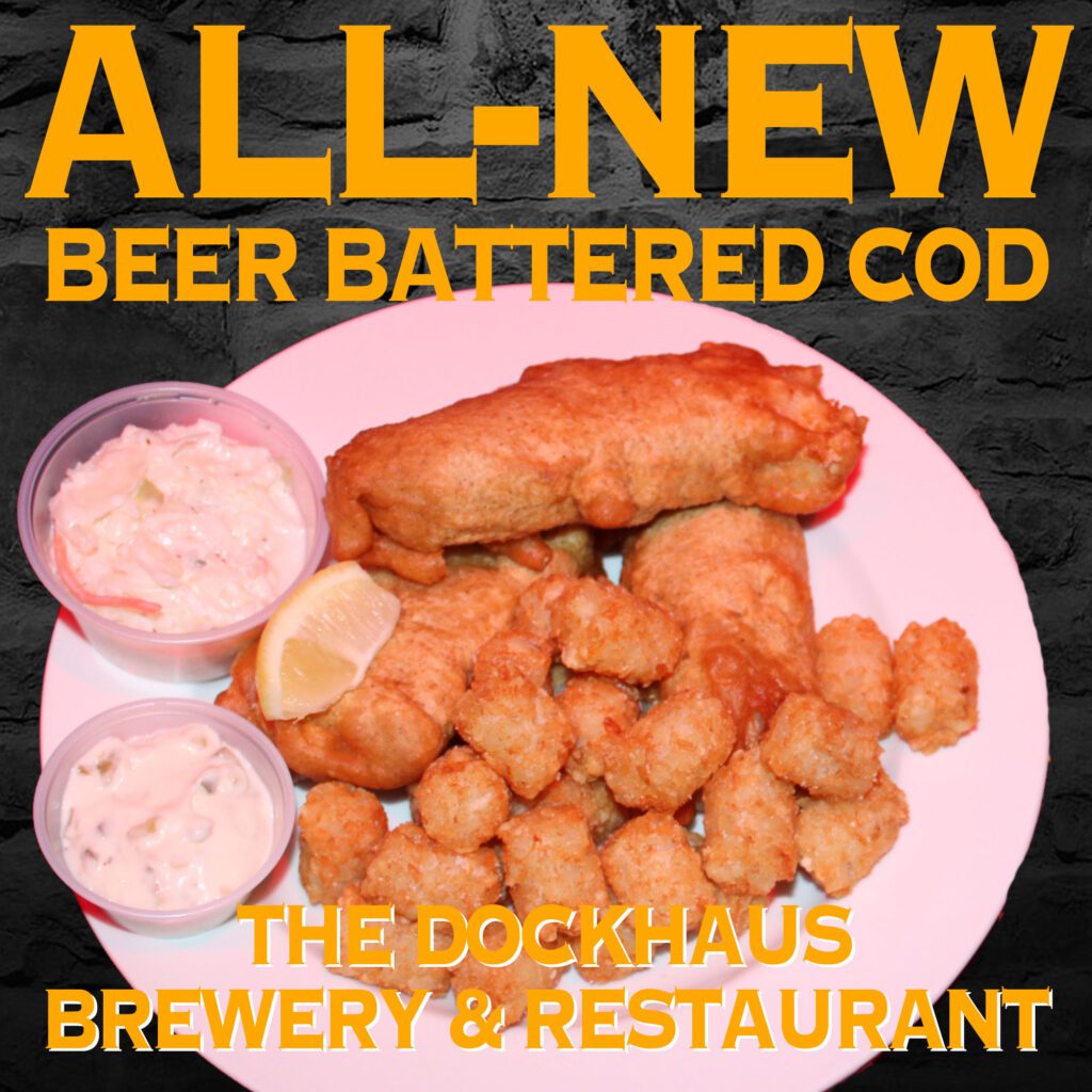 All-New Beer battered cod at WBC Park Fish Fry