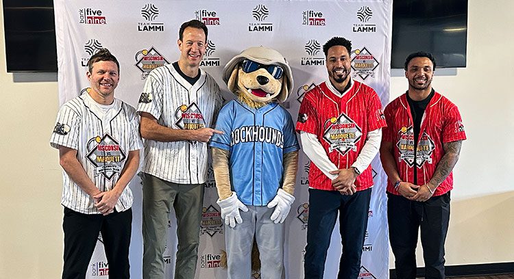 Celebrity Softball Slam between Wisconsin and Marquette