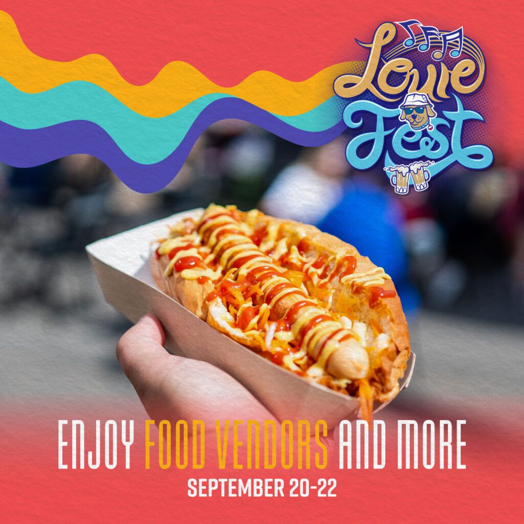 Plenty of food vendors available at Louie Fest 2024