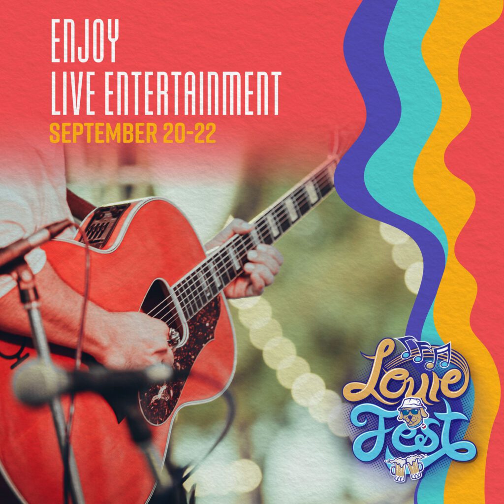 Live Entertainment at Louie Fest 2024 September 20 and 21