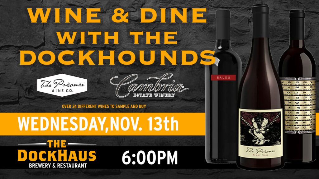 Wine and Dine with the DockHounds